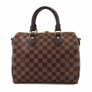 LOUIS VUITTON Damier Speedy Bandouliere 25 Hand Shoulder Bag N41368 90278999